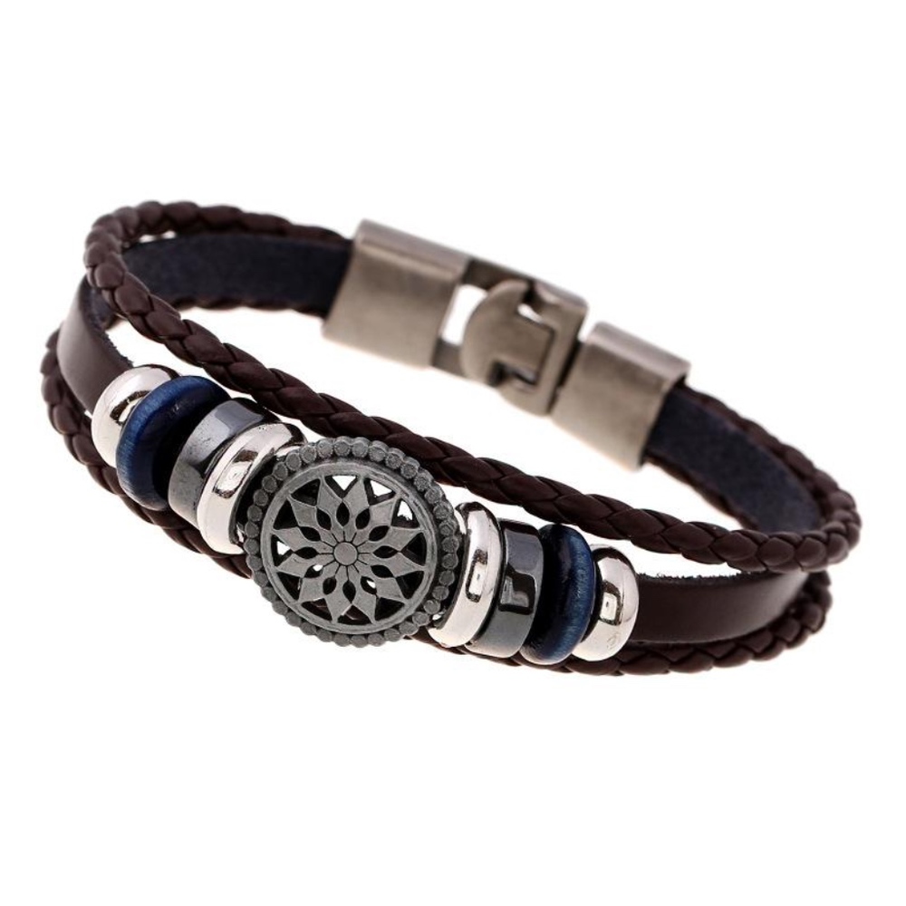 URBANE BELLE Vintage Brown Bracelet | Brown